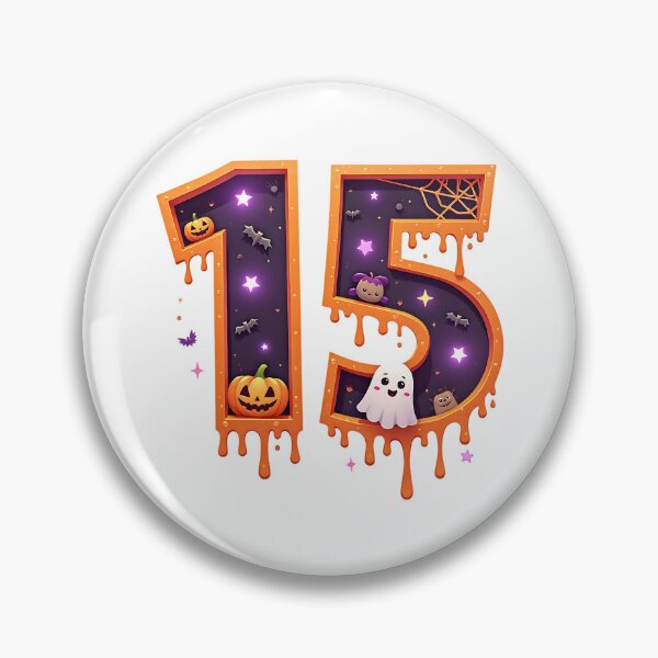 Item preview, Halloween Number 15 Ghosts Pumpkins Bats Spiderweb Costume designed and sold by ArtDesignTp.