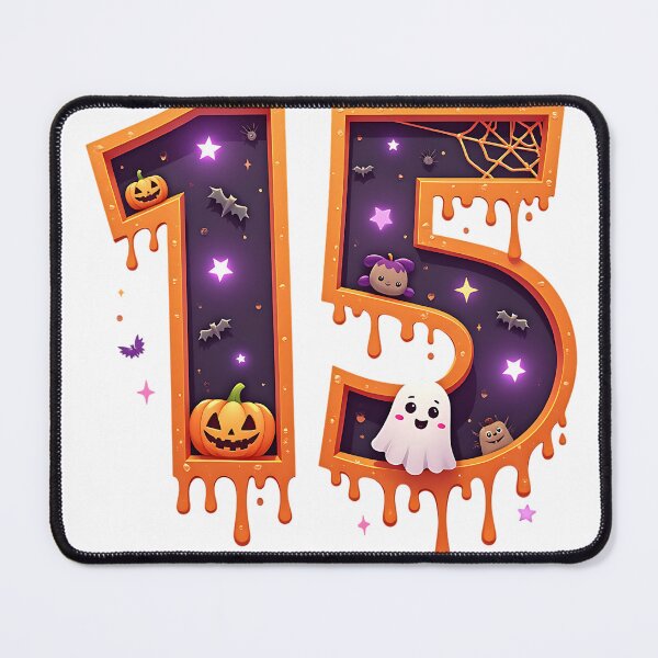 Item preview, Halloween Number 15 Ghosts Pumpkins Bats Spiderweb Costume designed and sold by ArtDesignTp.