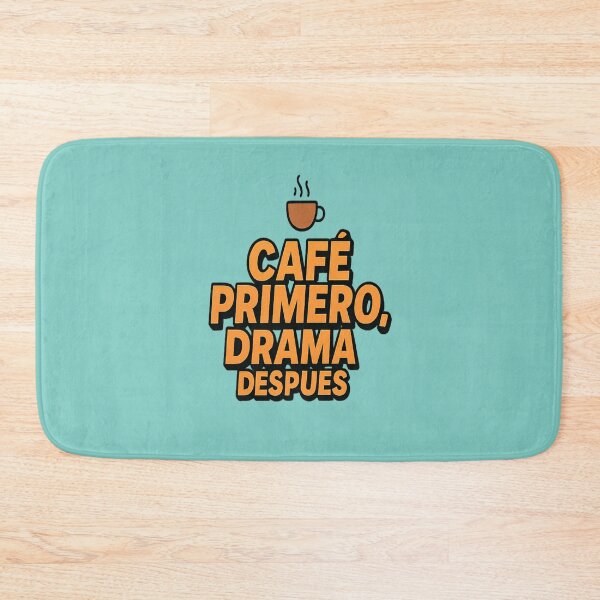 Item preview, Coffee First, Drama Later designed and sold by DesignShopAD.