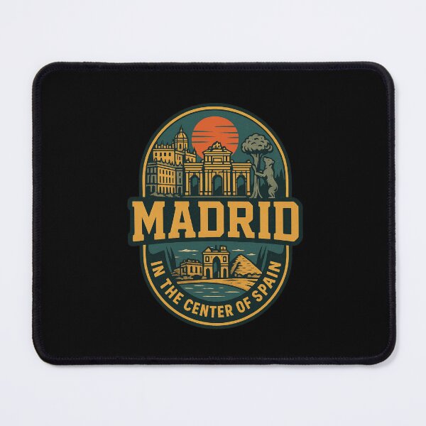 Item preview, Madrid – The Center of Spain designed and sold by GnuArt.