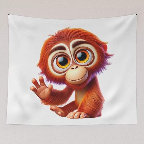 Item preview, Adorable Gigantopithecus  designed and sold by Sillytoe.