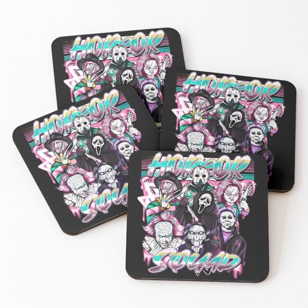 Item preview, Horror Squad: Neon Slasher Party Group Design designed and sold by ChaaiTee.