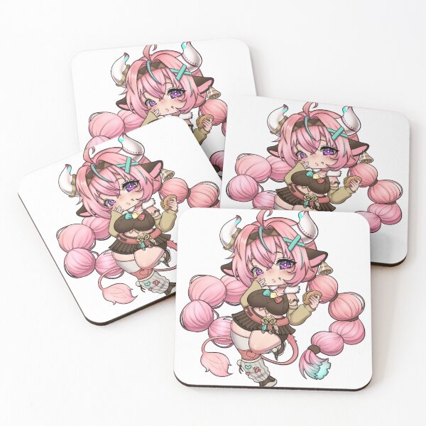 Item preview, Fanart - cute chibi anime girl - foodie designed and sold by Yllona Art.