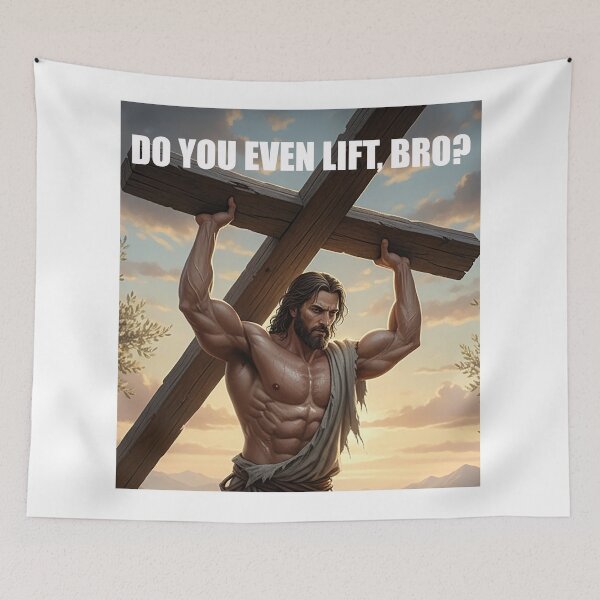 Item preview, Jesus Lifts, Bro designed and sold by YGirl.