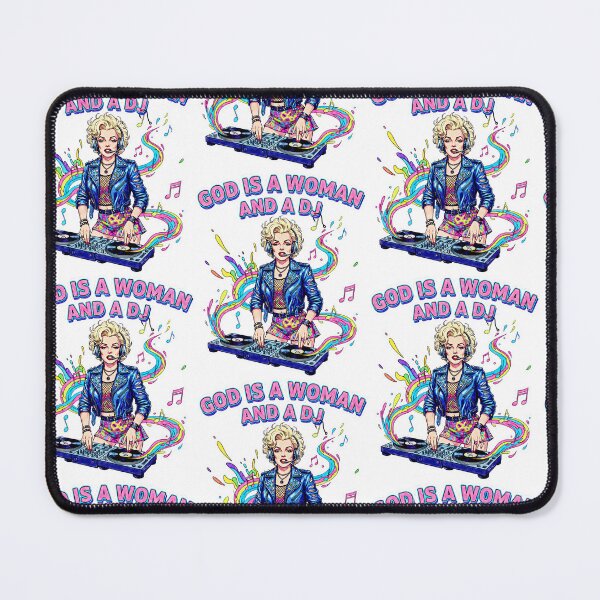 Item preview, God Is a Woman and a DJ: Marilyn Monroe Cyber-Punk Trance Rave designed and sold by Hen-C-Art.