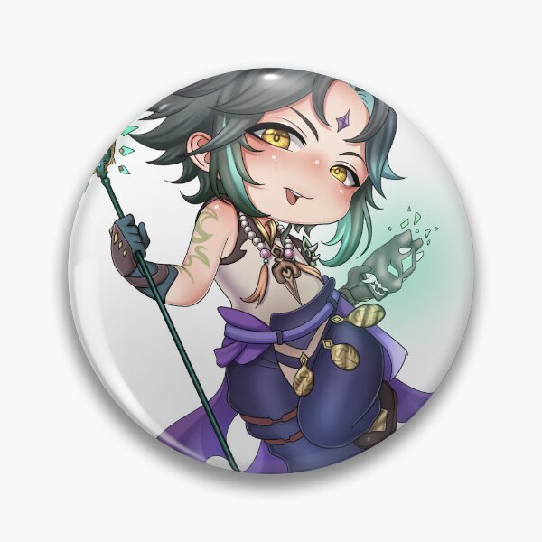 Item preview, Fanart - cute chibi anime boy - air spear designed and sold by Yllona Art.