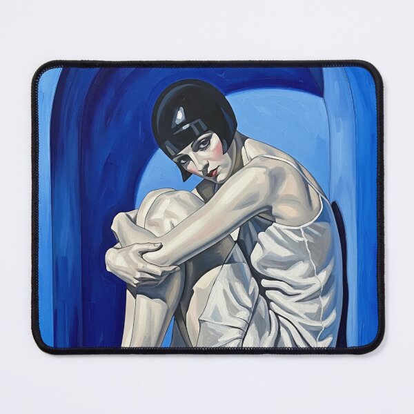 Item preview, The Blue Alcove - Original Art Deco Artwork designed and sold by elektronen.