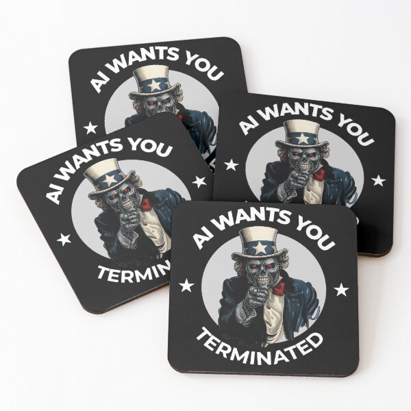 Item preview, AI Wants You Terminated designed and sold by Best Shirts Now.