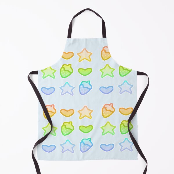 Item preview, pixel art decora strawb pattern (rainbow) designed and sold by cottonlacey.
