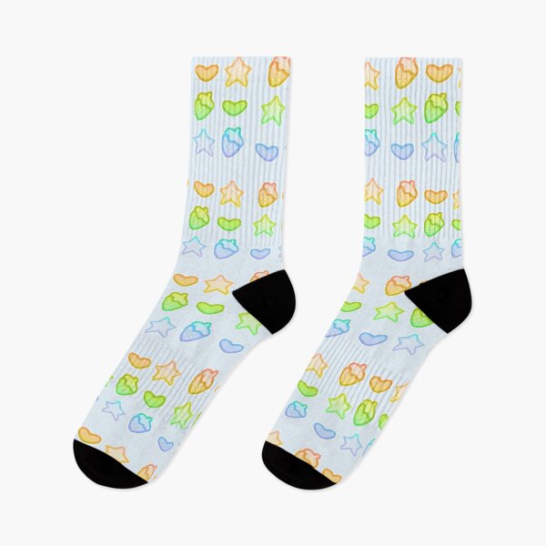 Item preview, pixel art decora strawb pattern (rainbow) designed and sold by cottonlacey.