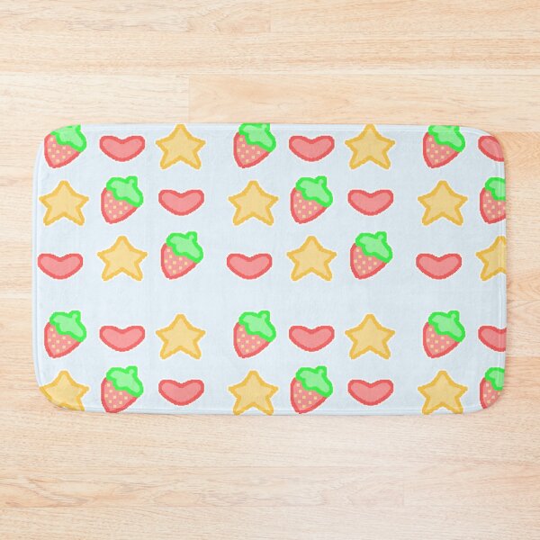 Item preview, pixel art decora strawb pattern designed and sold by cottonlacey.