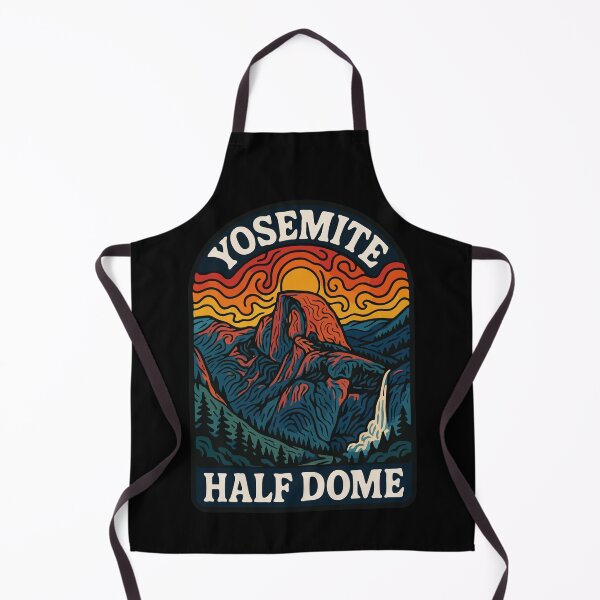 Item preview, Yosemite National Park Trippy Retro designed and sold by TomFrontierArt.