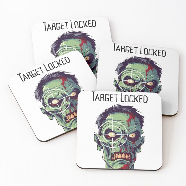 Item preview, Target Locked (Zombie Head) designed and sold by juditkincsei.