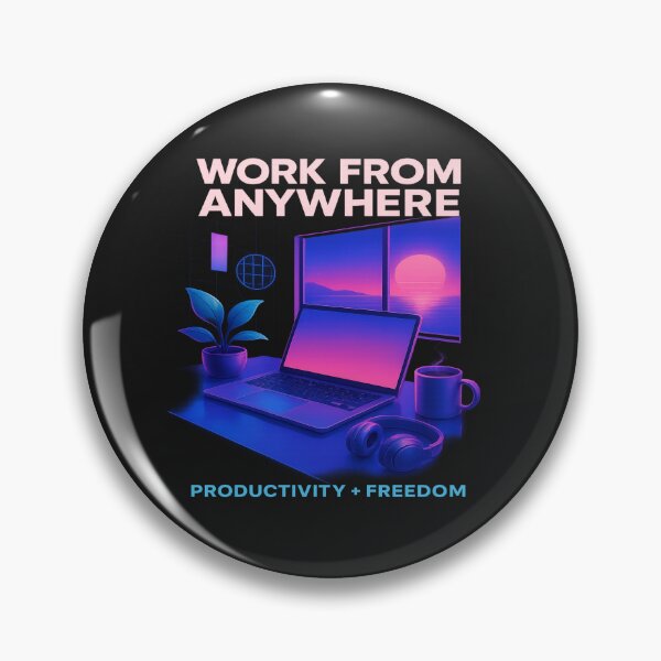Item preview, Work From Anywhere designed and sold by DesignShopAD.