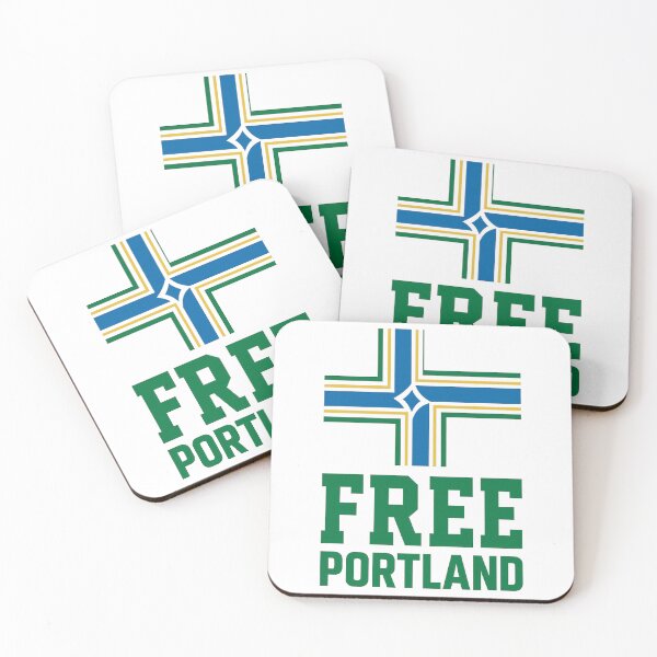Item preview, Free Portland – Stand With Portland Liberty & Resistance  designed and sold by The Junto Shop.