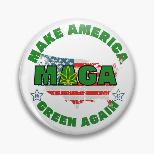 Item preview, MAGA Green - Light designed and sold by HempfoShop.