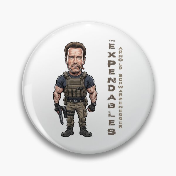 Item preview, A funny caricature of the expendables Schwarzenegger designed and sold by vectorlove.