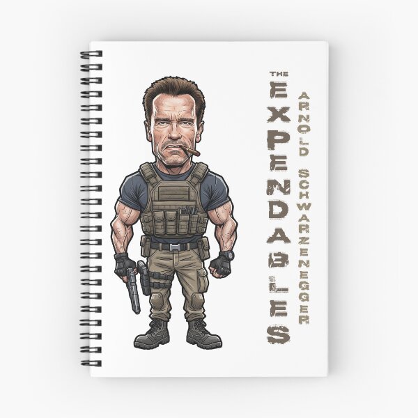Item preview, A funny caricature of the expendables Schwarzenegger designed and sold by vectorlove.