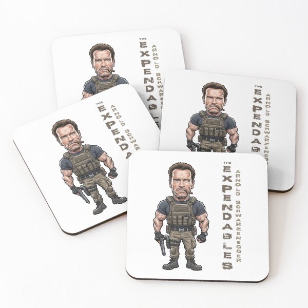 Item preview, A funny caricature of the expendables Schwarzenegger designed and sold by vectorlove.