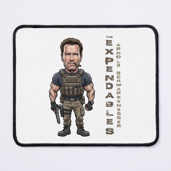 Item preview, A funny caricature of the expendables Schwarzenegger designed and sold by vectorlove.