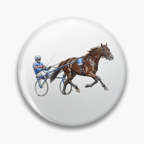 Item preview, Horse and Sulkey  designed and sold by S Schwartz Studio.