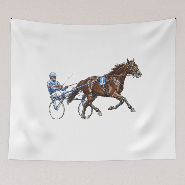 Item preview, Horse and Sulkey  designed and sold by S Schwartz Studio.