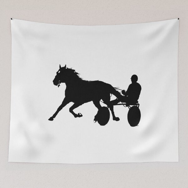 Item preview, Horse and Sulky Silhouette designed and sold by S Schwartz Studio.
