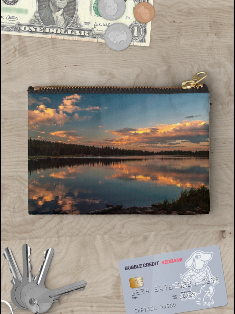 Thumbnail 3 of 4, Zipper Pouch, Magic Reflection designed and sold by Alla Gill.