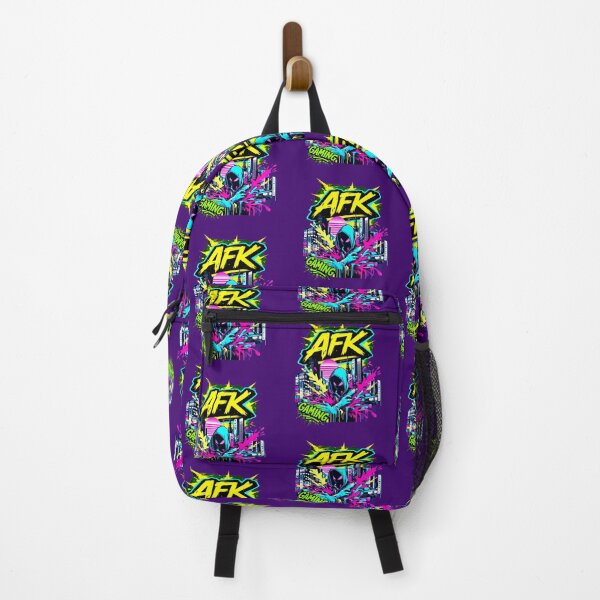 Item preview, AFK Gaming Urban Neon Sun designed and sold by KRISS DEL - STUDIO.