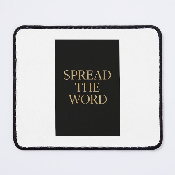 Item preview, spread the word designed and sold by noiselessimpact.