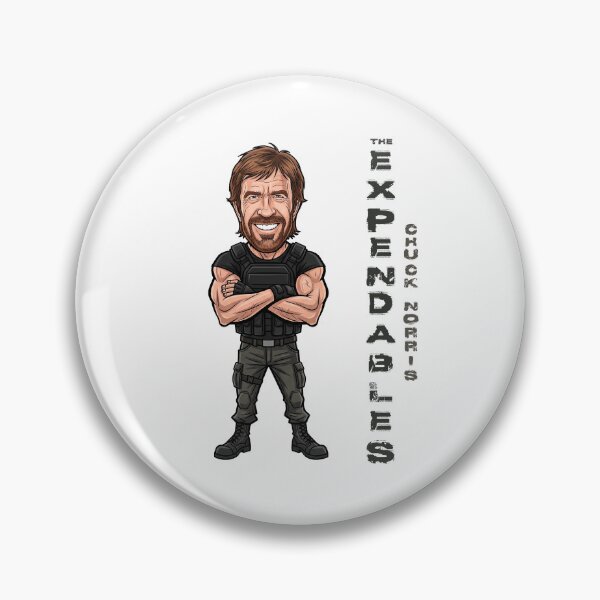 Item preview, A funny caricature of the expendables Chuck Norris designed and sold by vectorlove.
