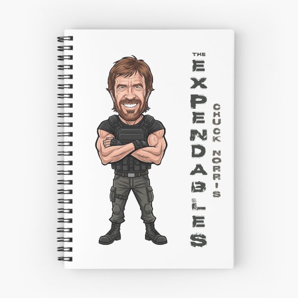 Item preview, A funny caricature of the expendables Chuck Norris designed and sold by vectorlove.