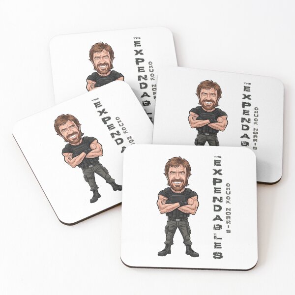 Item preview, A funny caricature of the expendables Chuck Norris designed and sold by vectorlove.