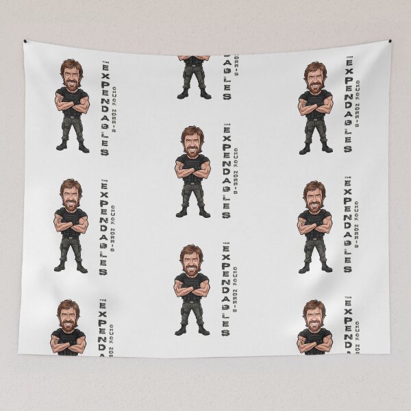 Item preview, A funny caricature of the expendables Chuck Norris designed and sold by vectorlove.