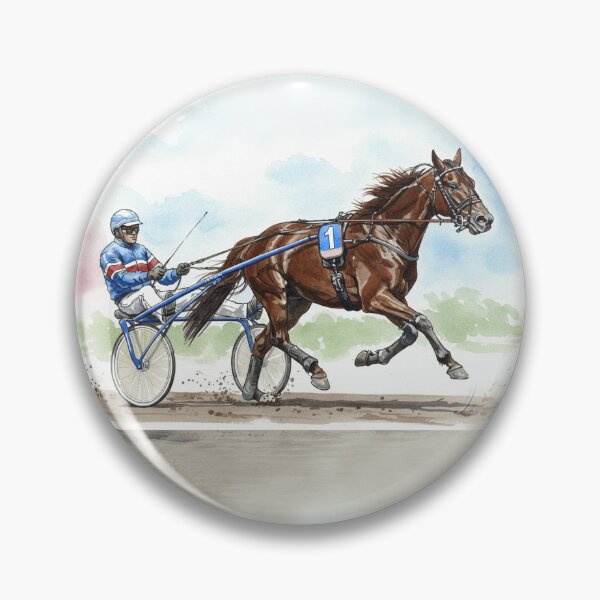 Item preview, Harness Racing Action  designed and sold by S Schwartz Studio.