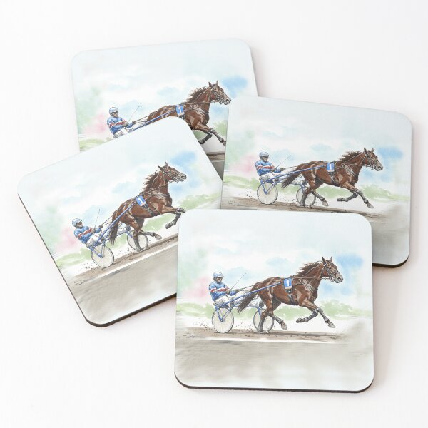 Item preview, Harness Racing Action  designed and sold by S Schwartz Studio.
