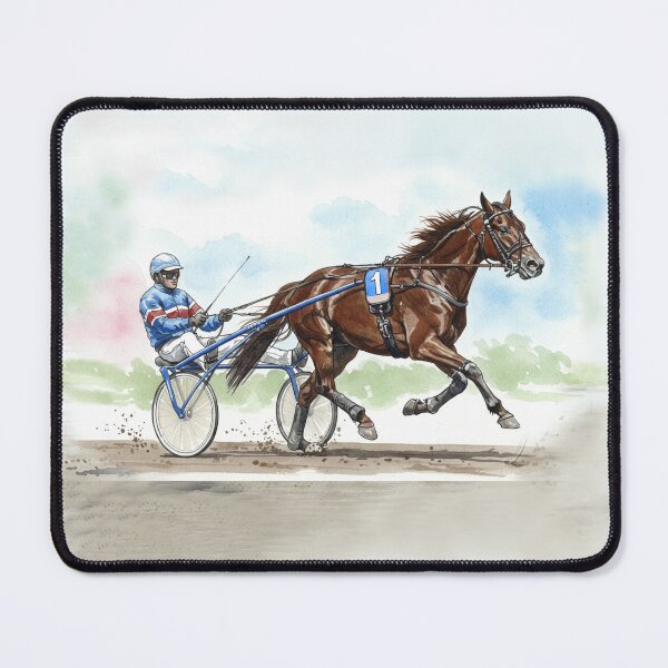 Item preview, Harness Racing Action  designed and sold by S Schwartz Studio.