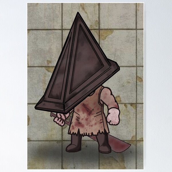 Item preview, Pyramid Head - Halloween designed and sold by Lily Moon .