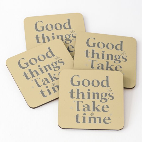 Item preview, Good Things Take Time Inspirational Quote Tee designed and sold by Life Quotes.