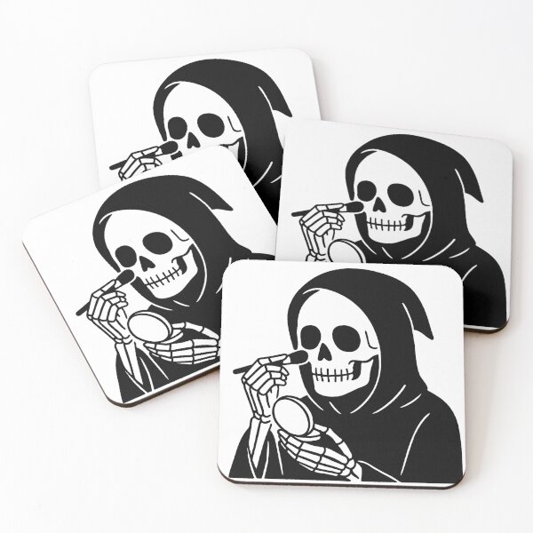 Item preview, Death Puts On Makeup designed and sold by pnknessprojects.