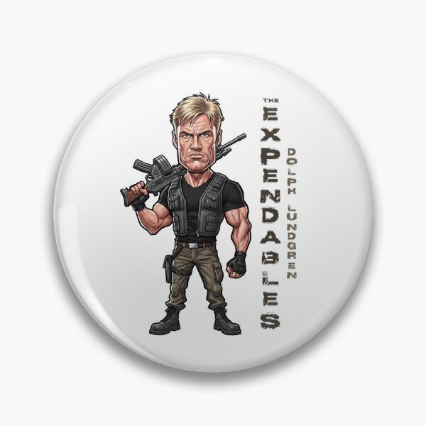 Item preview, A funny caricature of the expendables Dolph Lundgren designed and sold by vectorlove.