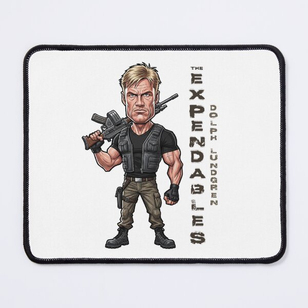Item preview, A funny caricature of the expendables Dolph Lundgren designed and sold by vectorlove.