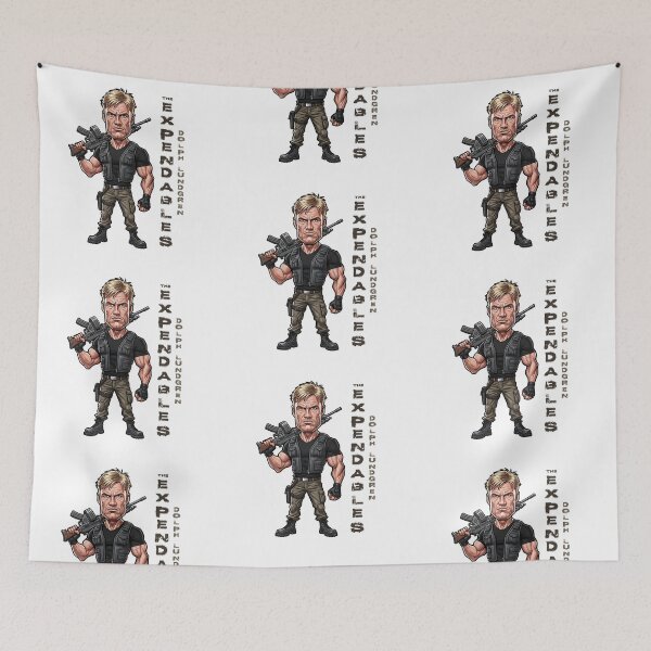 Item preview, A funny caricature of the expendables Dolph Lundgren designed and sold by vectorlove.