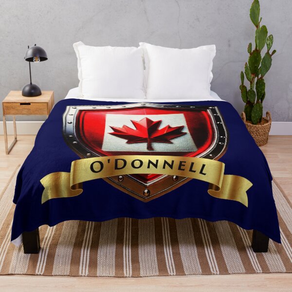Item preview, O'Donnell Family Canada Shield Maple Leaf Heraldry Crest designed and sold by Highlandkings.