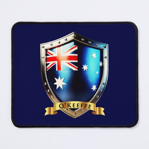 Item preview, O'Keeffe Family Australia Shield Heritage Crest of Pride designed and sold by Highlandkings.