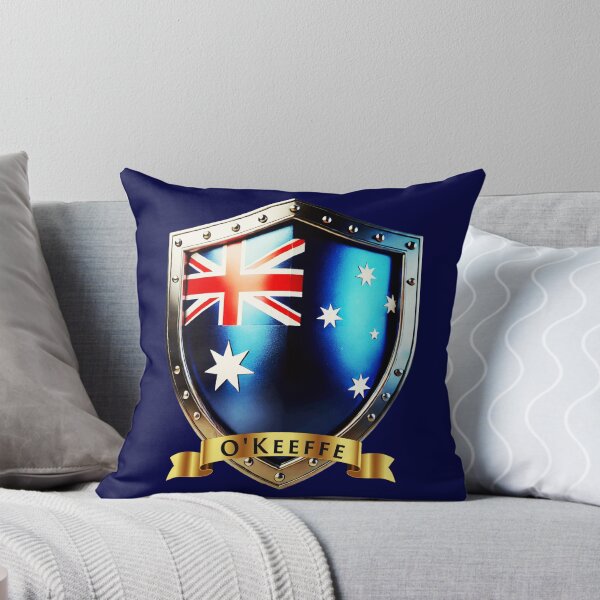 Item preview, O'Keeffe Family Australia Shield Heritage Crest of Pride designed and sold by Highlandkings.