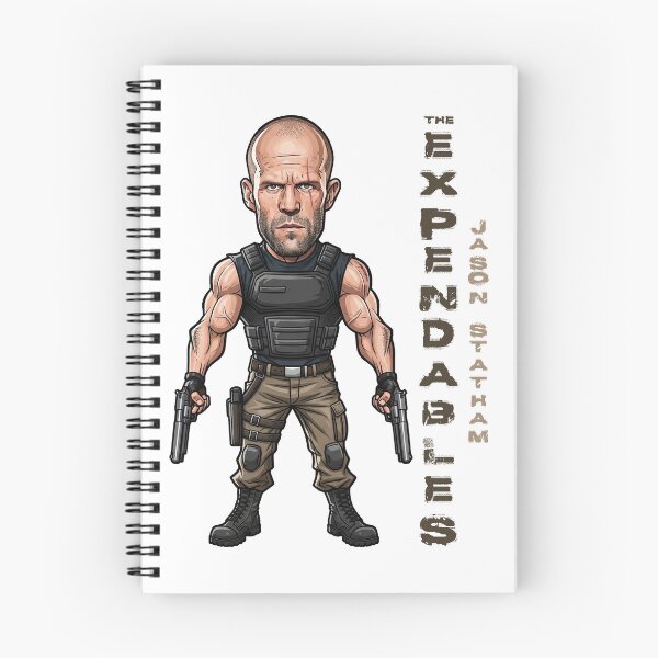 Item preview, A funny caricature of the expendables Jason Statham designed and sold by vectorlove.