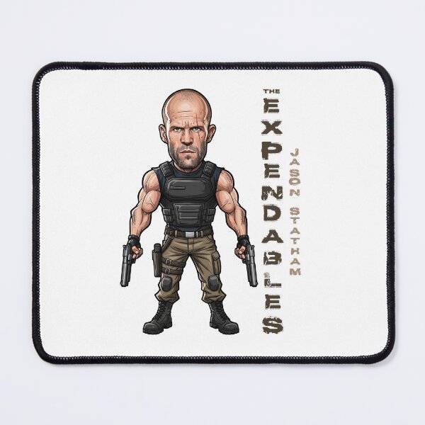 Item preview, A funny caricature of the expendables Jason Statham designed and sold by vectorlove.