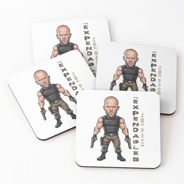 Item preview, A funny caricature of the expendables Jason Statham designed and sold by vectorlove.