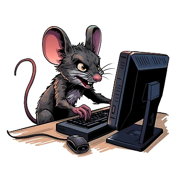 Artwork thumbnail, Computer Mouse by BerryVale
